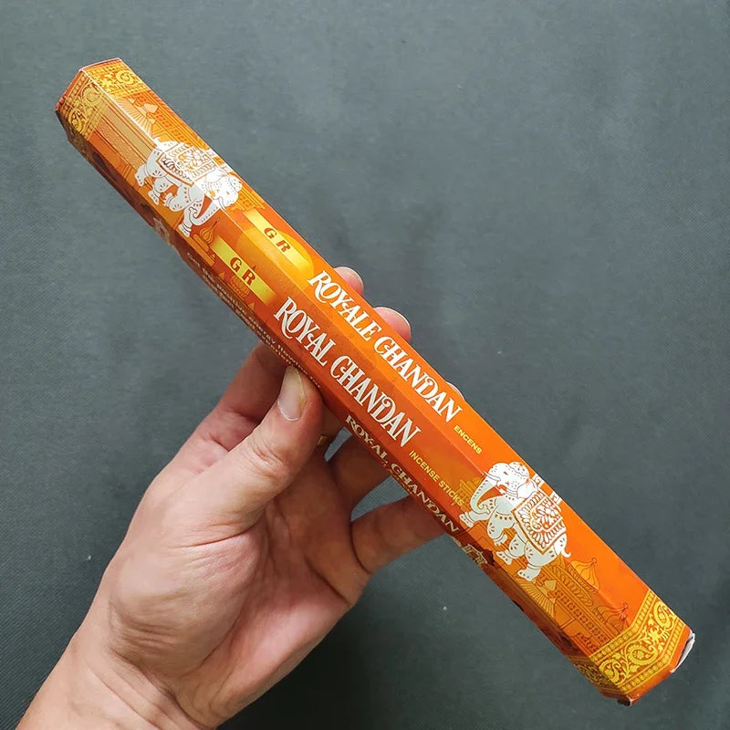 20 Sticks Indian Incense – White Sage, Lavender, Sea Breeze & More for Meditation & Yoga